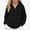 Black, variant on ITSAME Girls Zip Up Hoodie (5-14) Fleece Lined Long Sleeve Fall Winter Kids Casual Sweatshirt with Pockets Size 7
