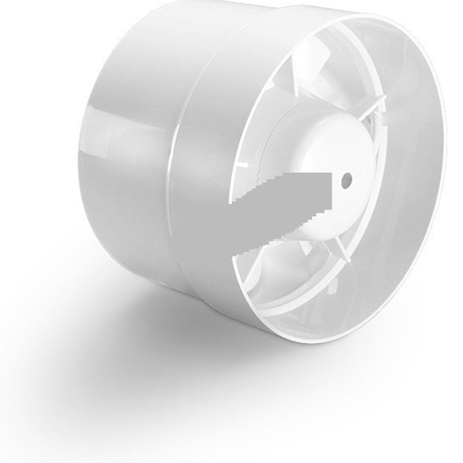 4/6 Inch Inline Duct Fan Air Ventilator Metal Pipe Ventilation Exhaust Fan Mini Extractor Bathroom Toilet Wall Fan Duct Fan ,Energy-Efficient