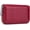 Wine Red, variant on Card Wallet RFID Blocking Genuine Leather Multipurpose Zipper Card Holder Coins Pouches Unisex (Yellow)