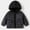Down Jackets-Black, variant on Gamivast Quilted Jackets for Kids Girls Boys Lightweight Hooded Button Down Winter Puffer Coats Trendy Casual Long Sleeve Thick Coats with Pockets Warm Outerwear for 3-9 Years Old