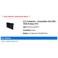 thumbnail image 2 of A/C Condenser - Compatible with 2005 - 2006 Pontiac GTO, 2 of 2