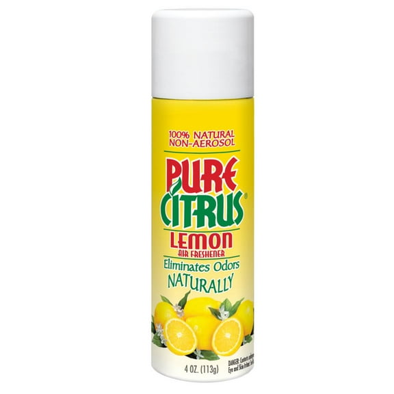 Pure Citrus NA230 Lemon All-Natural Non-Aerosol Odor Eliminator, 4 fl. oz, 1 Pack