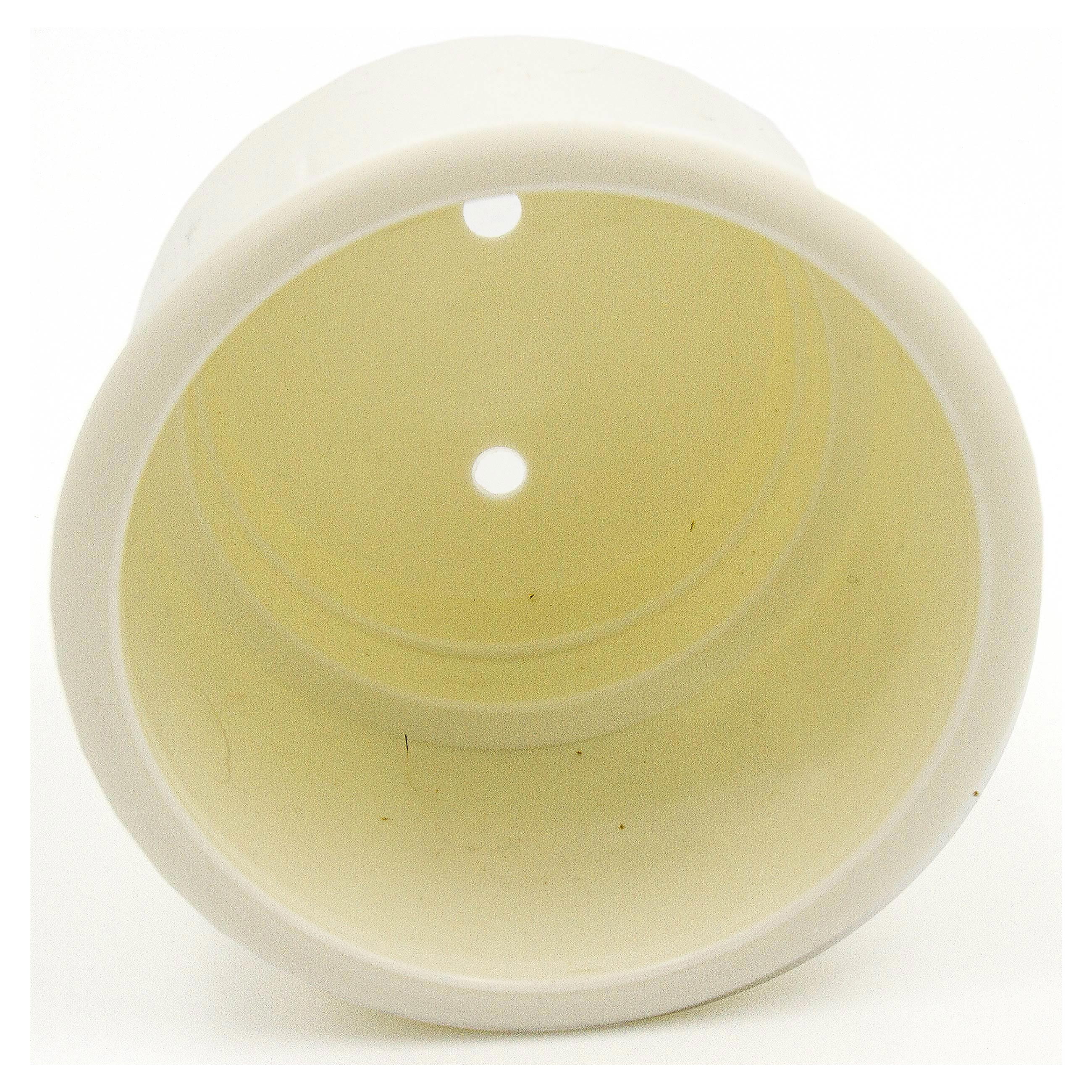 Ozark Trail 4 inch Recessed Flush Mount Drink Holder, White Plastic Insert for Boats & RVs