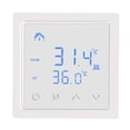 thumbnail image 2 of Temperature Smart Thermostat 16A Floor Heating Temperature Controller with LED Touch Screen 85-265V Electric Heating Control, 2 of 7