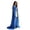 Blue, variant on JTieacloth Long Hooded Cloak for Women, Full Length Party Cloak Holiday Dress Up