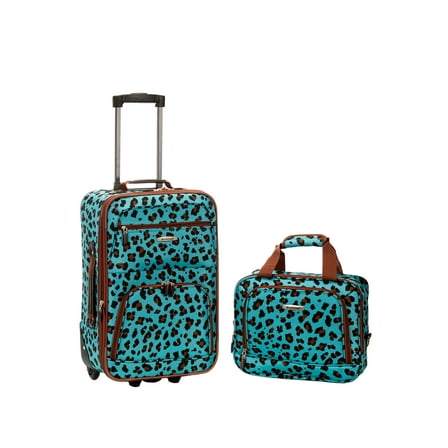 Rockland Fashion Softside Upright 2 Piece Luggage Set F102