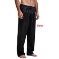 thumbnail image 3 of woshilaocai Mens Silk Satin Pajamas Lounge Pants Sleepwear Boxer, 3 of 5