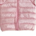 thumbnail image 3 of WIBACKER Winter Down Coats for Kids Baby Boys Girls Light Puffer Padded Jacket Bear Hoods Toddler Outerwear, 3 of 7