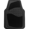 Kraco 4pc Carpet/rubber Floor Mats, Blac