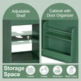 thumbnail image 4 of Euroco 20" Bathroom Vanity with Sink, Vanity Cabinet with Door Shelf and Adjustable Shelf, 4 of 9
