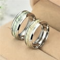 thumbnail image 4 of Anillos para mujer, regalos para mujer, moda femenina, color acero inoxidable, anillo geométrico, joyería, anillo, talla 5-12, anillo para mujer, 4 of 4