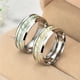 thumbnail image 4 of Anillos para mujer, regalos para mujer, moda femenina, color acero inoxidable, anillo geométrico, joyería, anillo, talla 5-12, anillo para mujer, 4 of 4