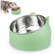 thumbnail image 1 of Cuenco para gatos, cuenco para comida para mascotas, cuenco inclinado de acero inoxidable para gatos, cuenco para perros pequeños, juego de cuencos para gatos de acero inoxidable 400 ml (verde), 1 of 5