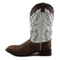 thumbnail image 2 of Laredo Western Boots Mens Wichita Cowboy Square Toe Sand White 7821, 2 of 5