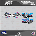 thumbnail image 3 of Kalair GFX Graphics Kit for Polaris ATV PREDATOR 500 (2002-2011) Shred Series, 3 of 5