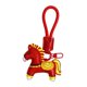 thumbnail image 1 of Llavero de caballo ligero y portátil de piel sintética para bolsos. lingote, 1 of 7