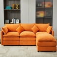 thumbnail image 6 of Modular Sectional Sofa, 3-Seater Sofa, Modern L-Shaped Sofa for Living Room Bedroom Apartment, 6 of 6