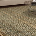 thumbnail image 4 of Superior Natural Diamond Geometric Coastal Area Rug, Blue, 4 of 6
