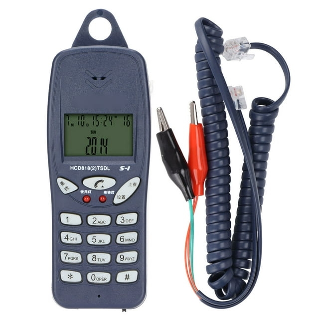 Teléfono de control de telecomunicaciones NikouMX S-1 Identificador de llamadas