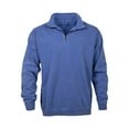 thumbnail image 2 of Comfort Colors Men's and Big Men's 1/4 Zip Fleece Sweatshirt, up to Size 3XL, 2 of 5