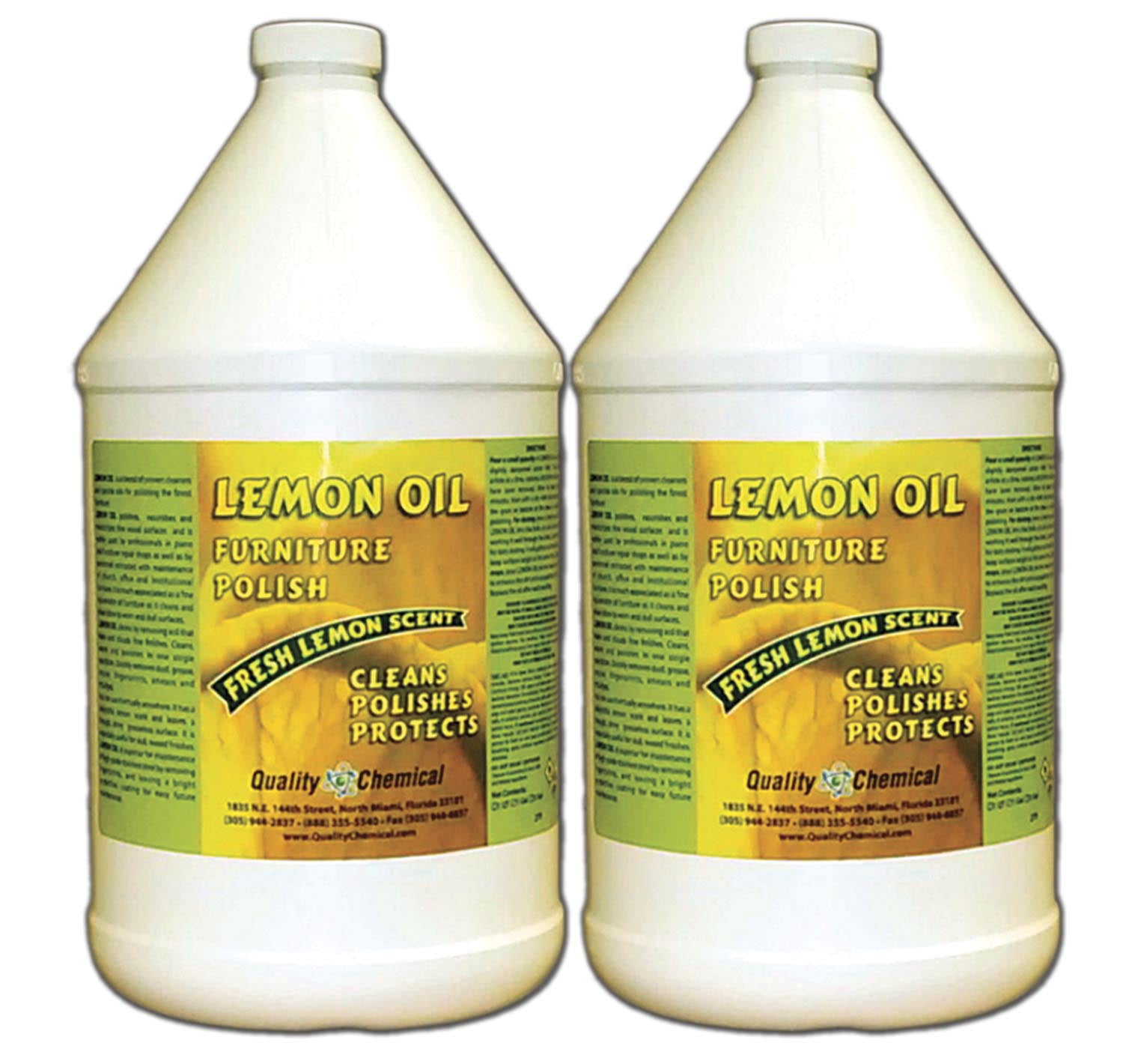 Lemon Oil Furniture Polish / Lemon oils, Waxes, Moisturizers / 2 Gallon