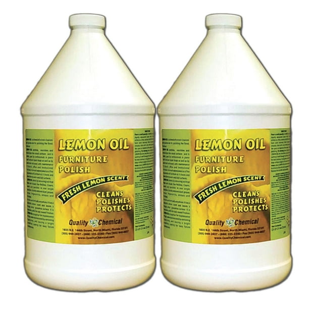 Lemon Oil Furniture Polish Lemon oils, waxes,moisturizers 2 gallon case