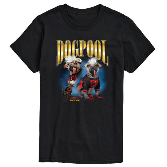 Marvel Deadpool & Wolverine - Dogpool - Men's Short Sleeve Graphic T-Shirt
