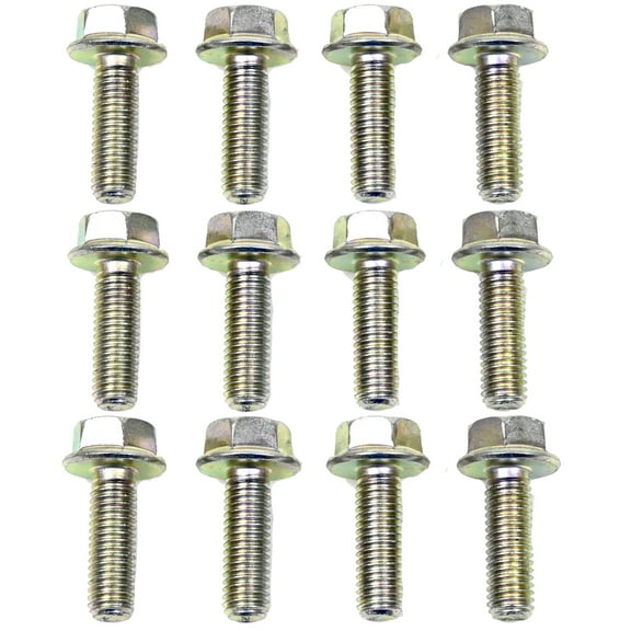 Michigan Motorsports LS & LT Exhaust Manifold Header Bolts -Fits LS1 LT1 4.8 5.3 5.7 6.0 6.2 7.0