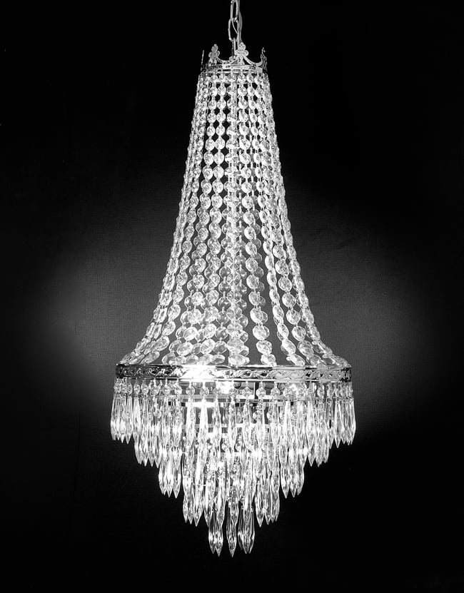 French Empire Style Crystal Chandelier Chandeliers Lighting Light