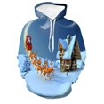 thumbnail image 3 of Sudadera con capucha navideña con estampado 3D para hombre, informal, con diseño de Papá Noel, nueva sudadera con capucha y sudaderas, jerséis holgados de gran tamaño con gráficos para hombre, 3 of 4