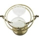 thumbnail image 4 of 1 pieza de reloj de mesa giratorio de metal con forma de globo de 15 minutos 2 anillos, 4 of 9