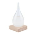 thumbnail image 2 of Drop Shaped  Glass Desktop Weather Station Creative Weather Predictor Forecaster Barometer  Glass Creative Drop Shaped  Glass Bottle Desktop Weather Station Weather Predictor, 2 of 8