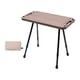 thumbnail image 4 of Mesa plegable para exteriores, escritorio portátil resistente con bolsa de malla, muebles de exterior Marrón, 4 of 9