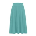thumbnail image 5 of Homenesgenics Jean Skirts for Women Fashionable Women's Spring/Summer Pullover High Waist Half Dress Womens Clothes under $8, 5 of 5