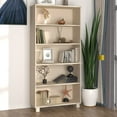 thumbnail image 1 of vidaXL Highboard Hamar Solid Wood Pine Honey Brown – Wall-Mounted Adult Bookcase, 1 of 5