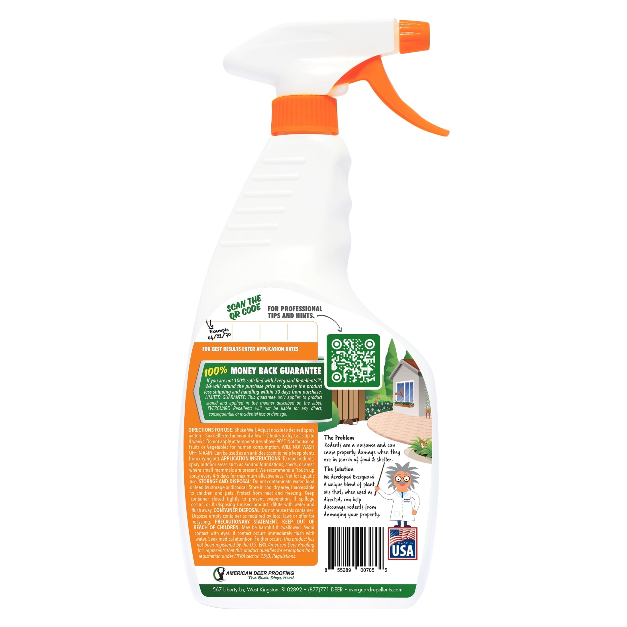 YF 1500012 32 oz Everguard Animals All Purpose Repellent
