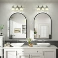 thumbnail image 2 of GODCHAR 32"x42" Bathroom Mirror Wall Vanity Arched Mirror with 5-Year Warranty, 2 of 7