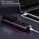 thumbnail image 4 of Cordless Hair Straightener Brush with 3 Setting LED Temperature Display Electric Negative Ions Ceramic Hot Comb 360 DegreeAnti-Scald, 4 of 5