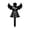F, variant on Pet Memorial Cross Outdoor Garden Grave Marker Plaque for Cemetery Funeral Remembrance Tribute Decoration Stake Plaque for Yard Lawn Burial Site