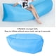 thumbnail image 4 of Sofá Tumbona Inflable Sofá Cama Inflable Portátil A Prueba De Agua Para Acampar Al Aire Libre Playa Senderismo Picnics Azul, 4 of 7