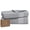 Light Grey-Pack of 2 Bath Towels, variant on Cerulean Blue 6 Pc Towel Set 700 GSM Cotton Plush Bath Hand Washcloth Set