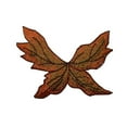 thumbnail image 1 of ID 7152 Dried Tree Leaf Patch Fall Autumn Symbol Embroidered Iron On Applique, 1 of 1