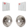 thumbnail image 1 of CMX Rear Disc Brake Rotors Pair for Car 2008-2013 Toyota Highlander K8-100875, 1 of 8