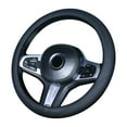 thumbnail image 2 of PBAZIH Universal Microfiber Leather Steering Wheel Cover for Cars, Trucks, SUVs, Breathable, Non-Slip, Comfortable Grip, Stylish Custom Fit Wheel Cover for Improved Handling and Protection, 2 of 8