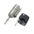 thumbnail image 2 of Car Left Door Lock Cylinder Key Set, Durable, Driver Side, Metal Replace Parts, Folding Key, 2 of 8