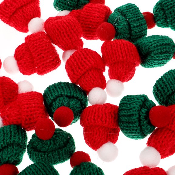 Raindrops Mini Hat Craft Doll Hats Woolen Yarn 24Pcs