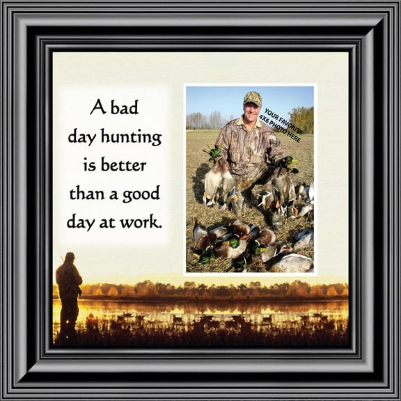 Bird Hunter, Hunting Fowl Personalized Picture Frame, 10X10 9705