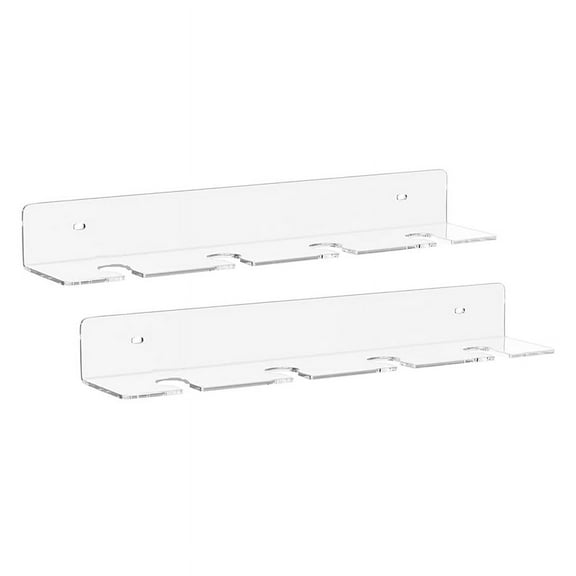 Clear Acrylic Under Cabinet Wine Glass Holder Wall Wine Glass Storage Shelves Stemware Kitchen Wall Rack Integrated Rack