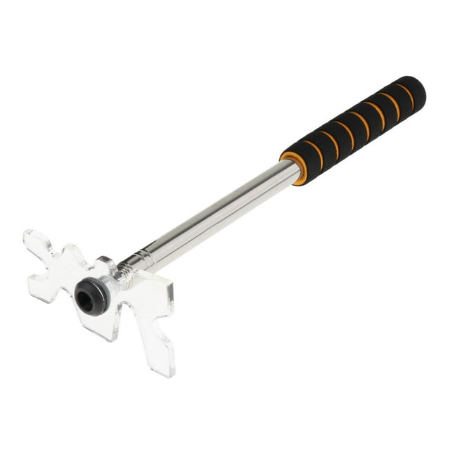 braveheart Support de Queue de Billard Durable et Extensible Structure en Acier Inoxydable Hauteur Réglable pour Maison Boîte de Nuit Fête 11.5x6.5cm