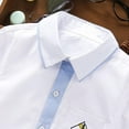 thumbnail image 5 of Boys' Tops, Tees & Shirts Fashion Casual Button Down Shirt Short Sleeve Top Summer School Clothes Size 3-14, 5 of 7